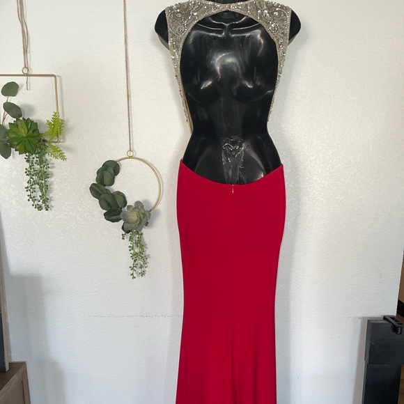 Backless Prom Dress - Picture 2 of 6